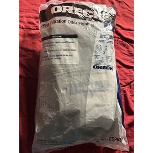 Oreck Type CC HEPA Filtration Odor Fighting Bags Pack of 8 (CCPK80H) NEW SEALED